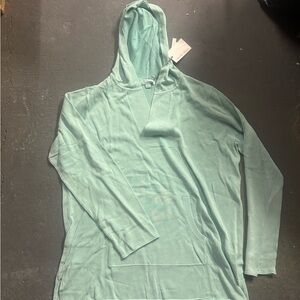 Barefoot Dreams Sunbleached Cotton Bonfire Hoodie